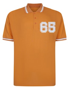 Bigdude 65 Pique Polo Apricot